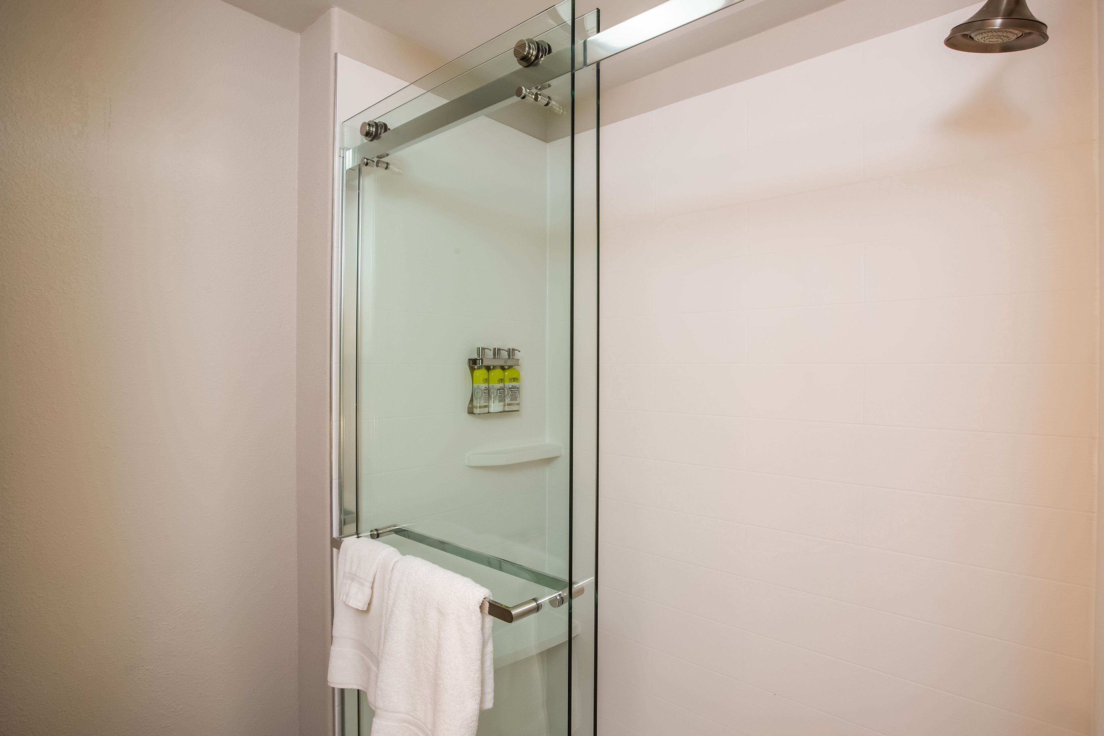 free toiletries, hair dryer, towels, soap