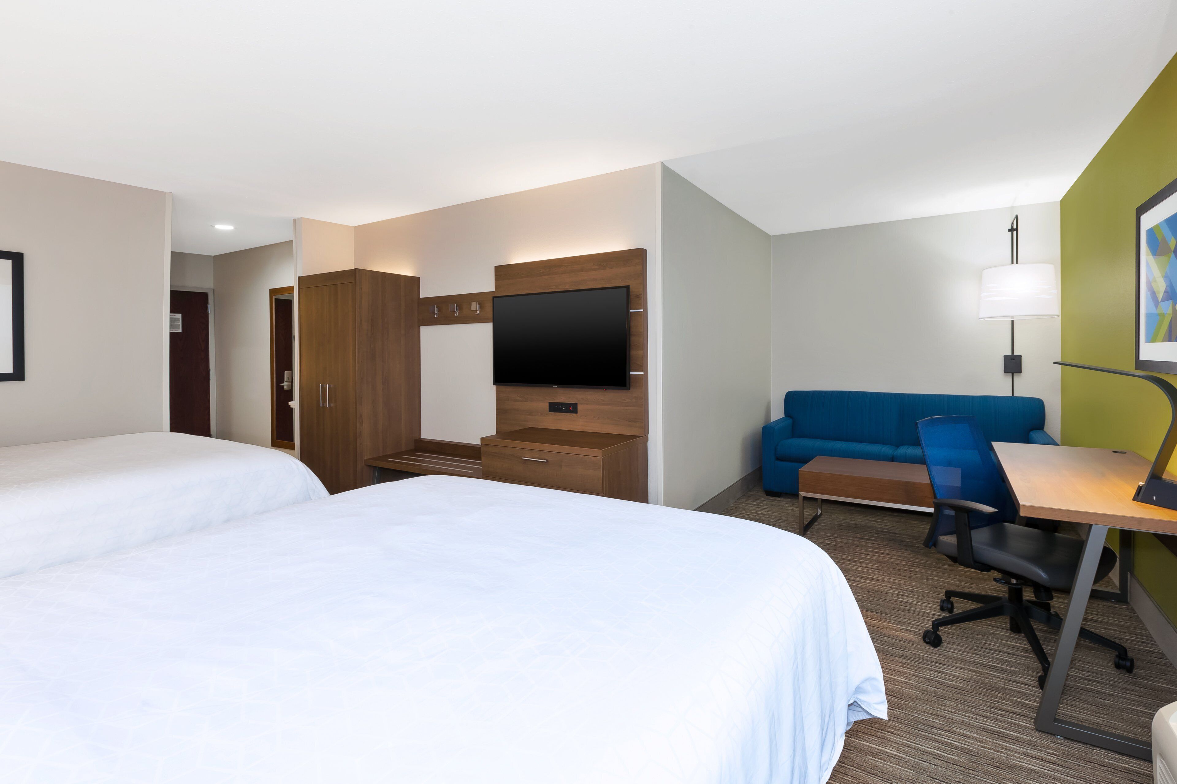 suite, 2 queen beds (additional living area) | in-room safe, desk, blackout curtains, iron/ironing board