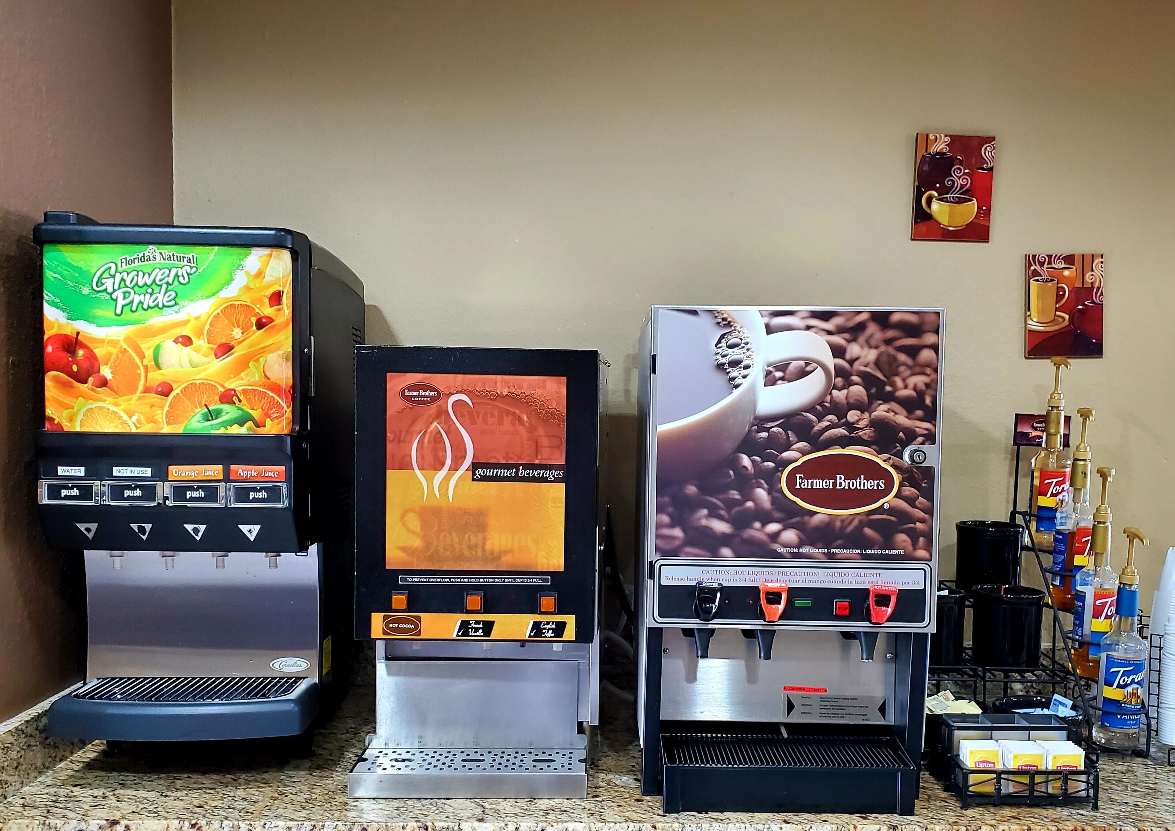 free daily continental breakfast