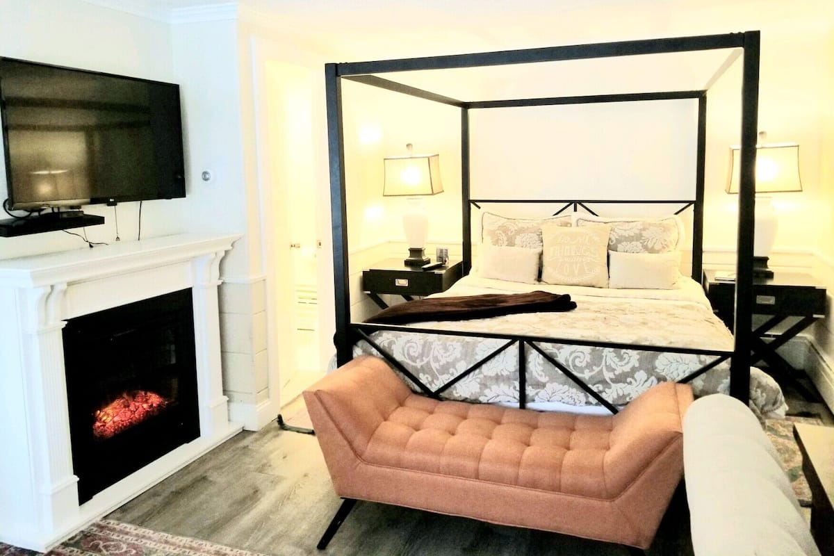 55-inch TV with cable channels