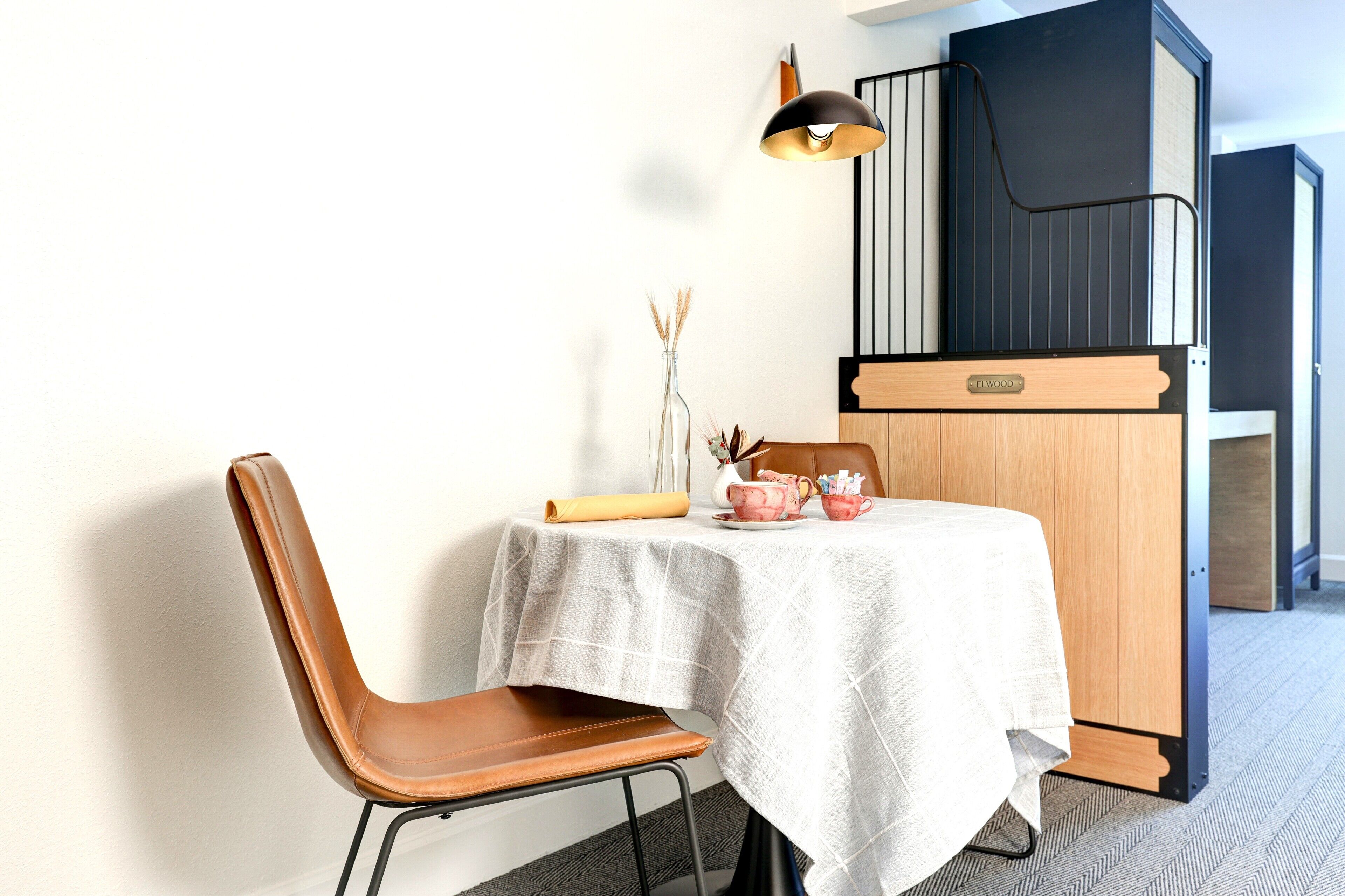 premium bedding, laptop workspace, iron/ironing board, free wifi