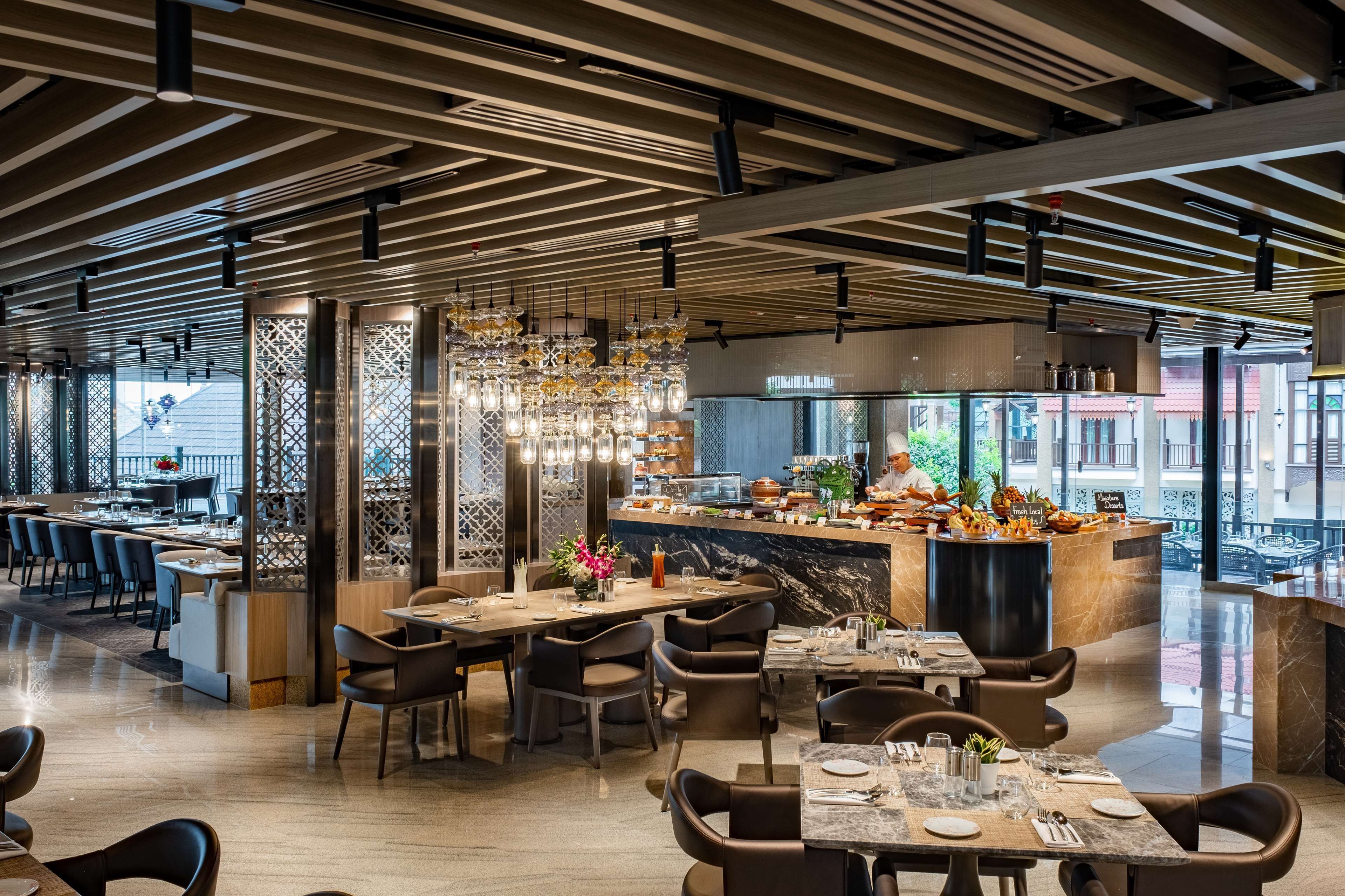 breakfast, lunch, dinner served; malaysian cuisine, pool views