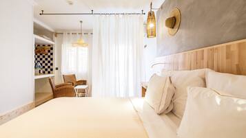 Habitación estándar con 1 cama doble o 2 individuales | Sábanas de algodón egipcio y ropa de cama de alta calidad