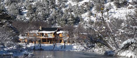 Façana frontal de l'allotjament