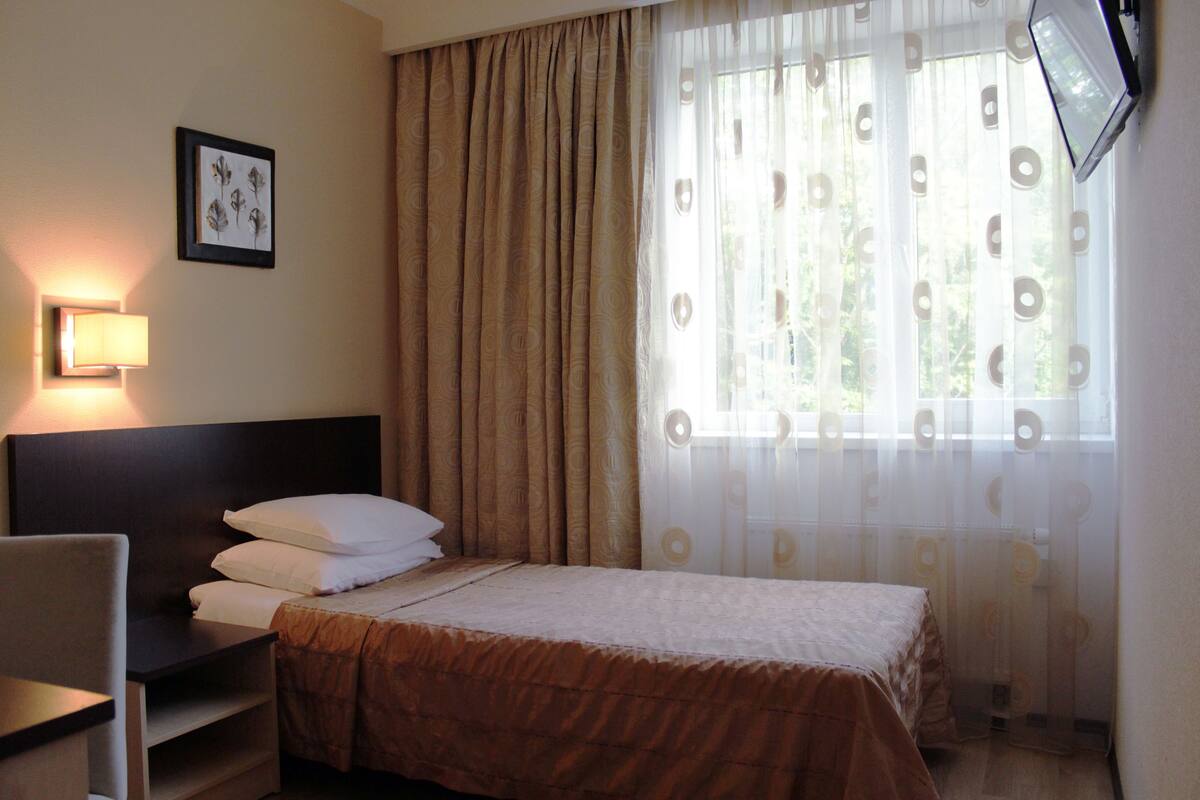 Single Room | Hypo-allergenic bedding, desk, free WiFi, bed sheets