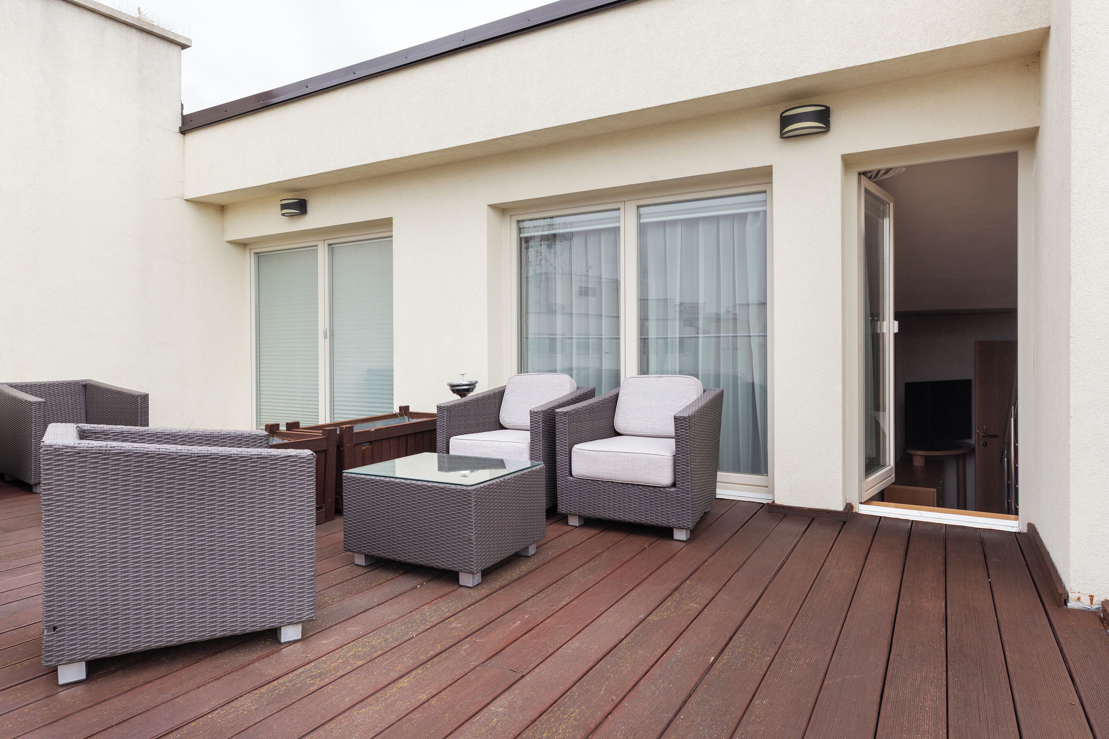 Penthouse, Stadtblick | Terrasse/Patio