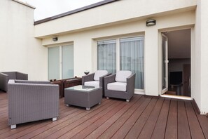 Penthouse, City View | Terrace/patio - Roset Hotel & Residence (Bratislava)