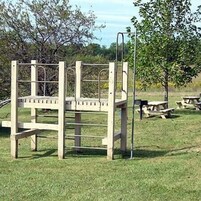 Área de juegos infantiles al aire libre