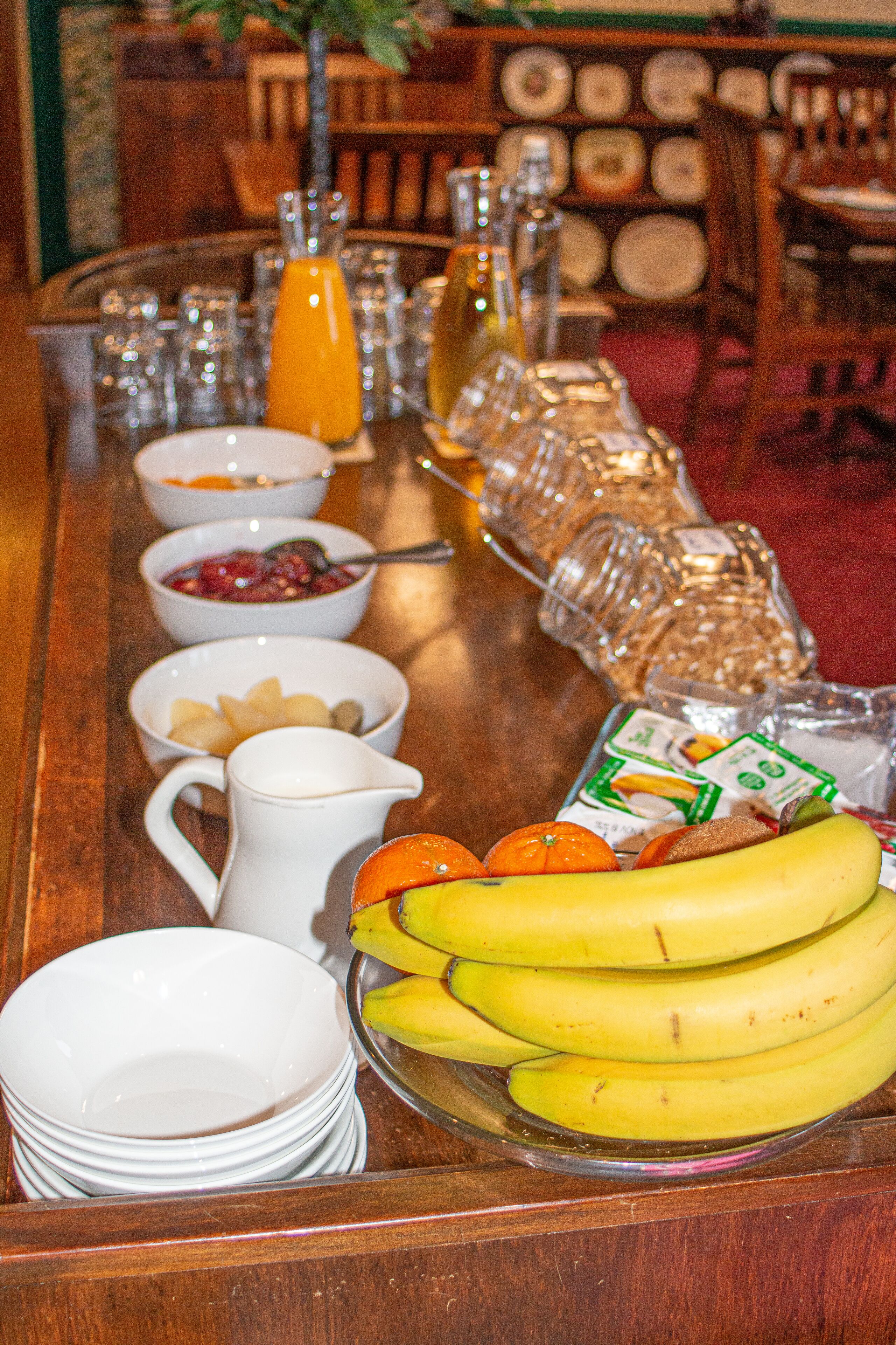 daily english breakfast for a fee