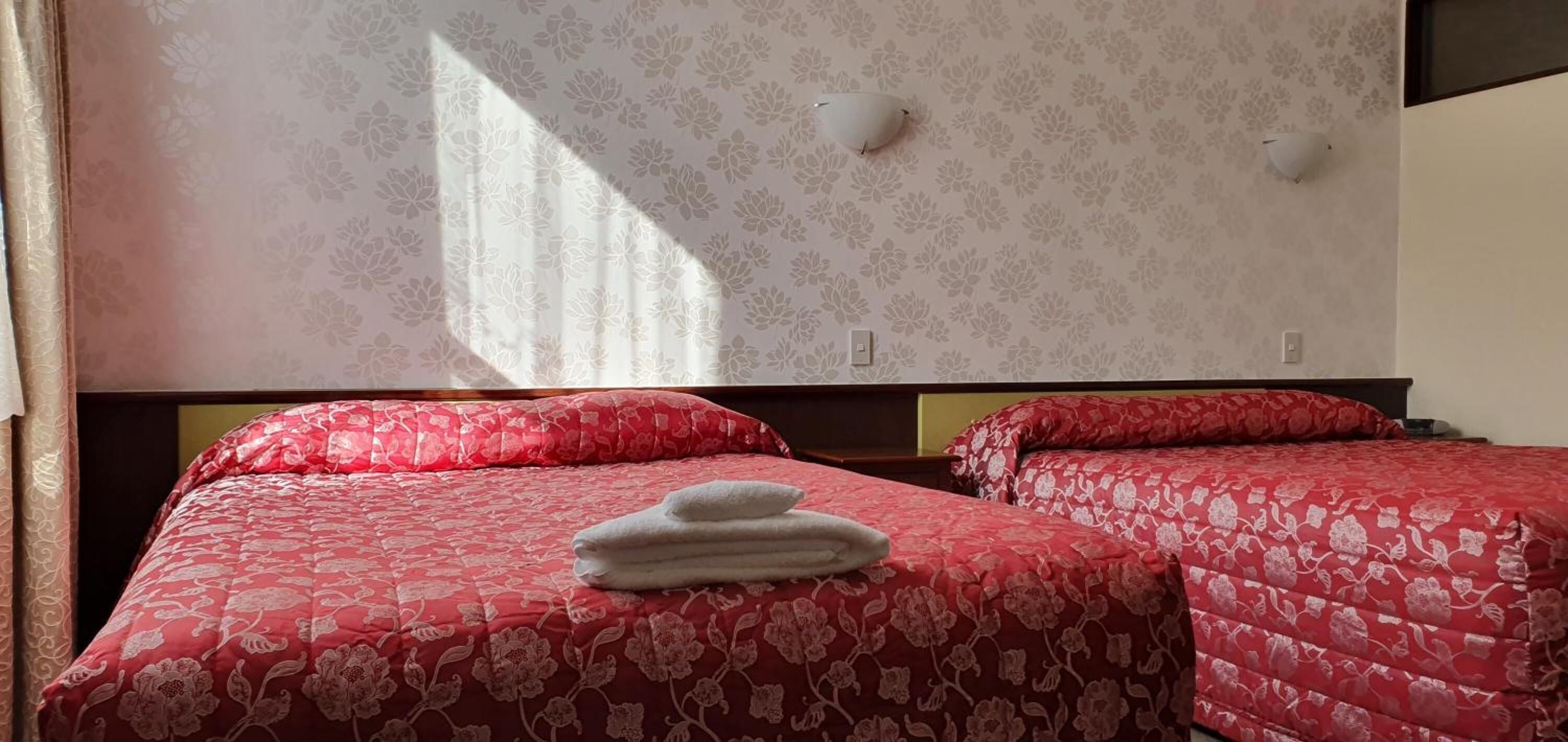 hypo-allergenic bedding, in-room safe, individually decorated