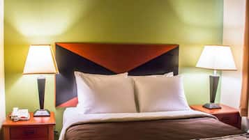 In-room safe, desk, blackout drapes, iron/ironing board