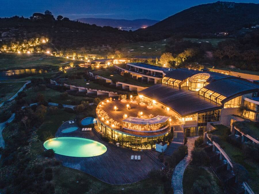 Uitzicht vanuit accommodatie