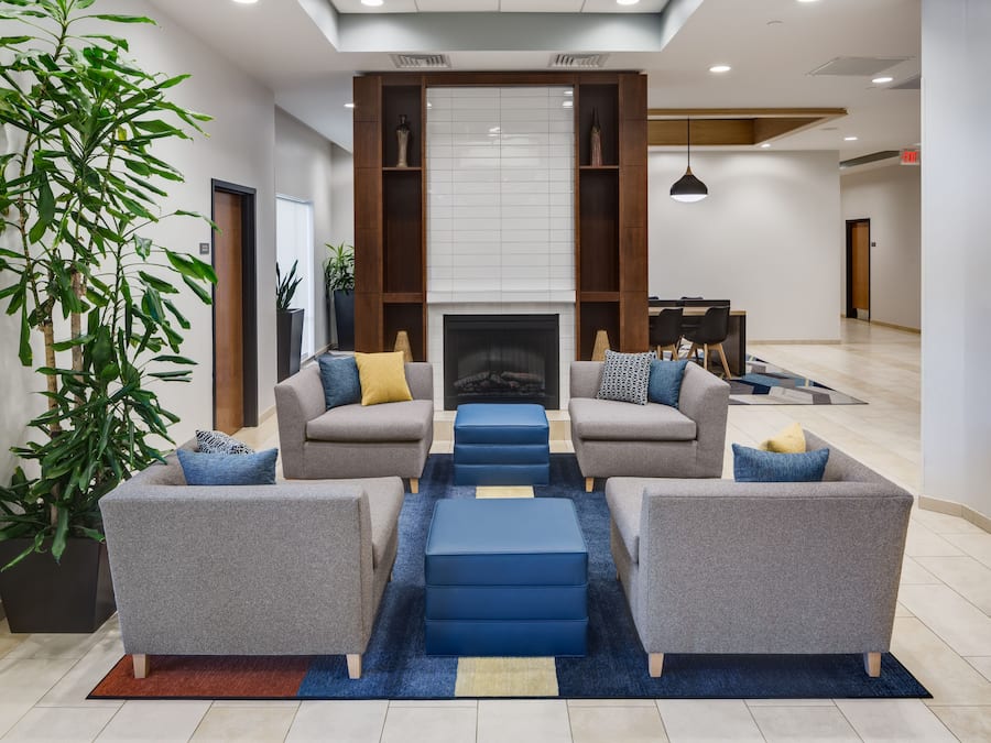 Sala de estar en el lobby