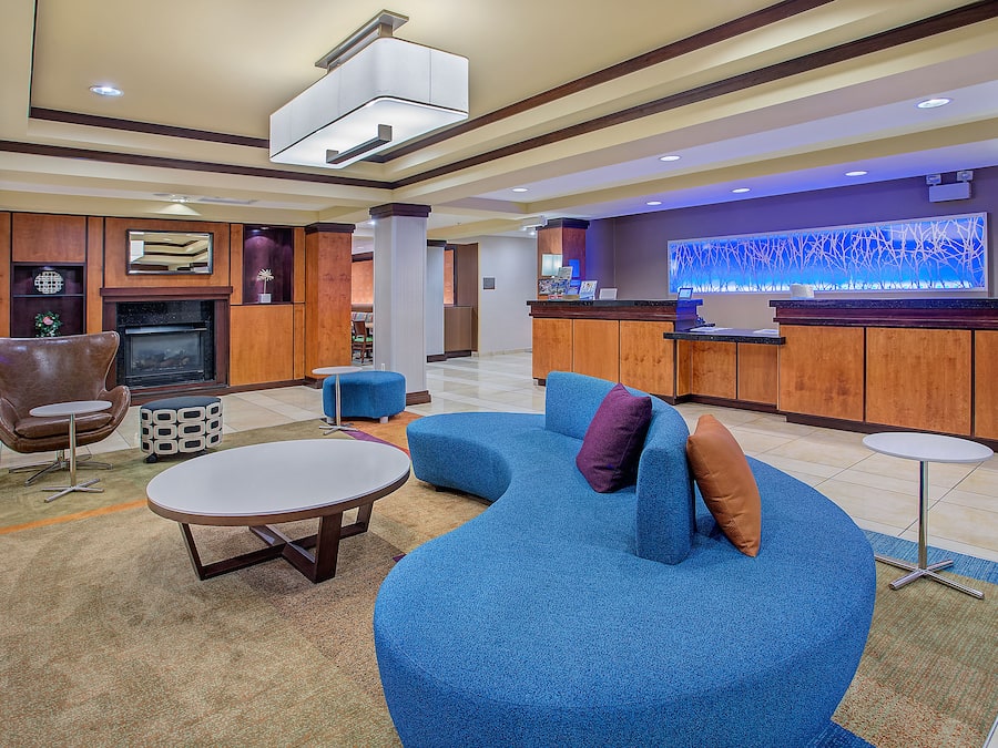 Sitteområde i lobbyen