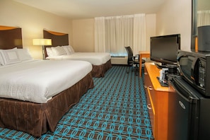 Iron/ironing board, free WiFi, bed sheets, alarm clocks
