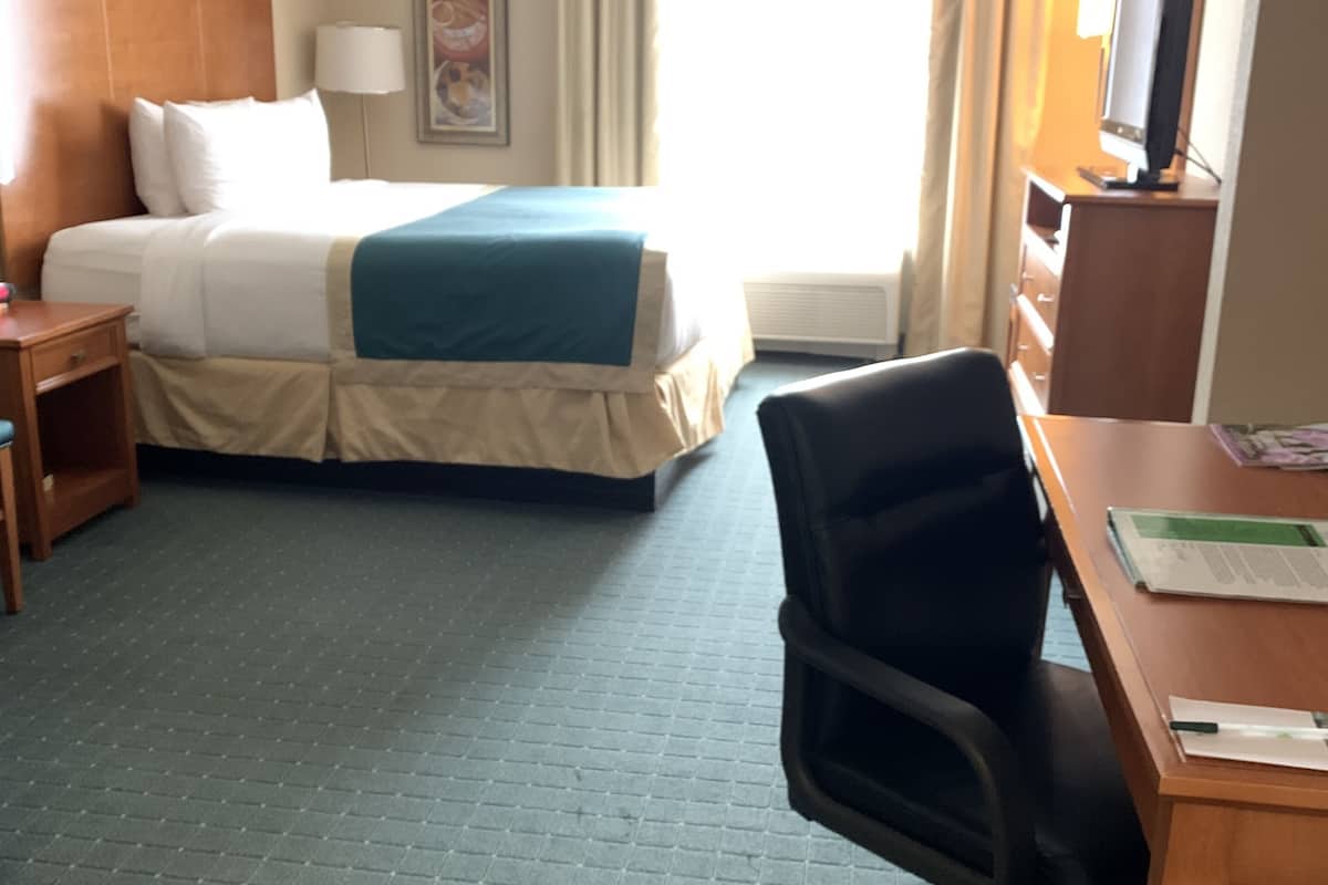 pillow-top beds, in-room safe, desk, laptop workspace