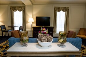 Coin salon dans le hall