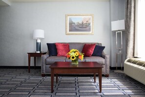 King Studio with Sofabed Non Smoking | 起居区 | 32-英寸液晶电视（配备数码频道）、电视、游戏机