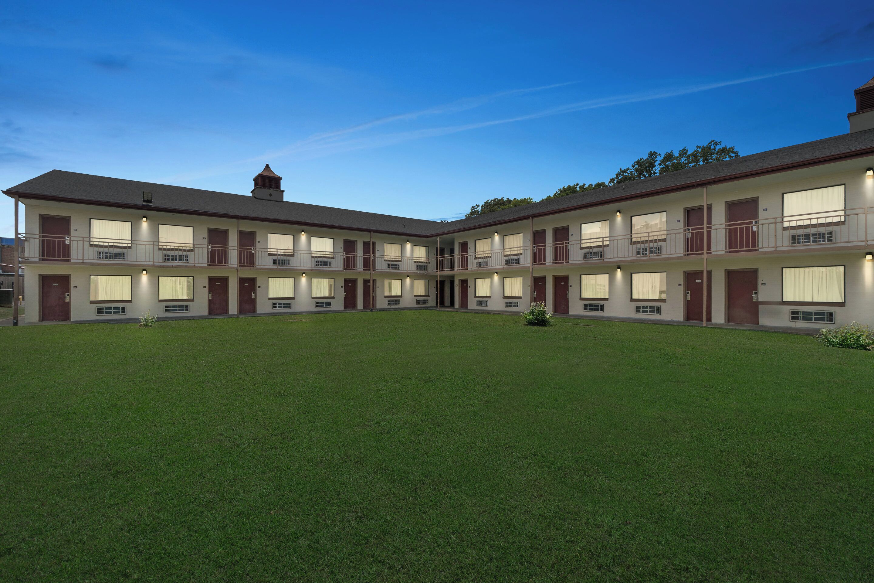 front of property – evening/night