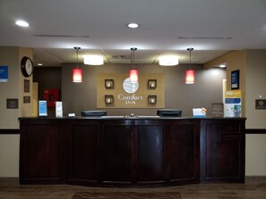 Check-in/check-out kiosk