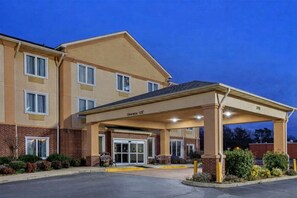 Voorkant van accommodatie