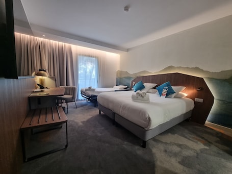 Ropa de cama de alta calidad, colchones Select Comfort y minibar