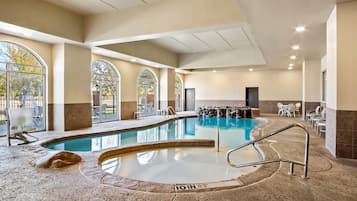 Una piscina techada