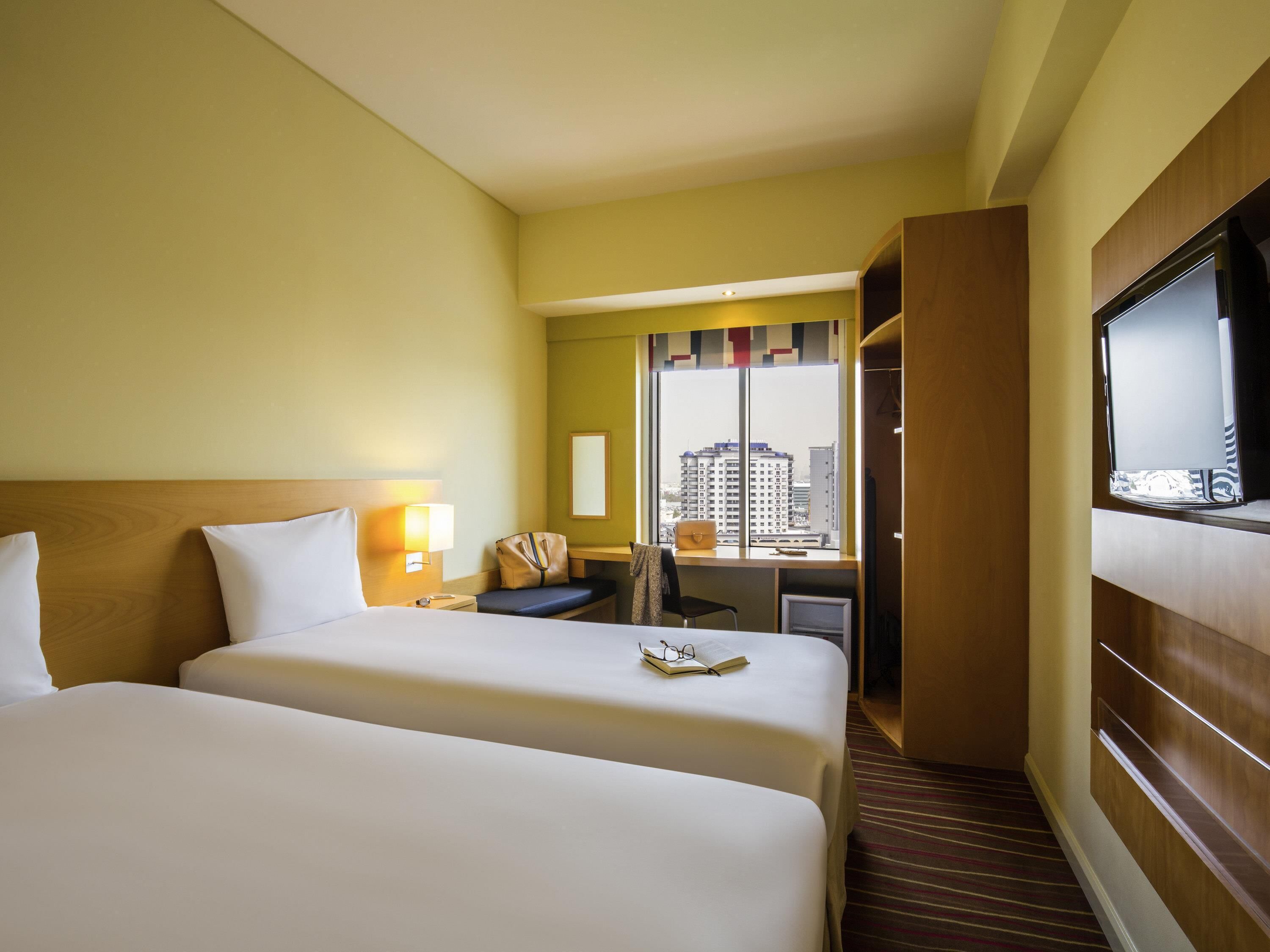 Room, 2 Twin Beds | Down comforters, in-room safe, desk, soundproofing