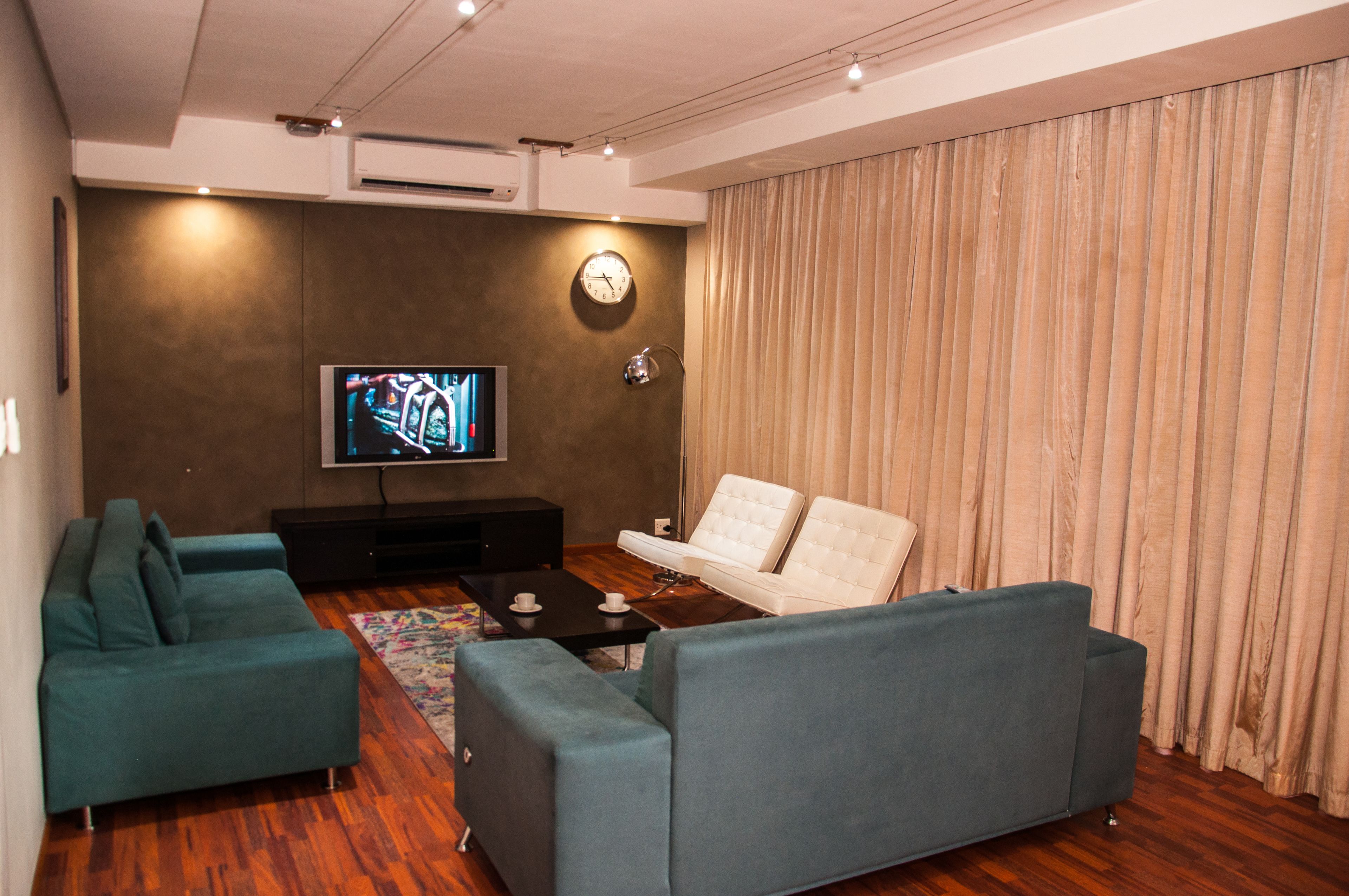 superior apartment, 1 bedroom | living room | 42-inch lcd tv with satellite channels, tv