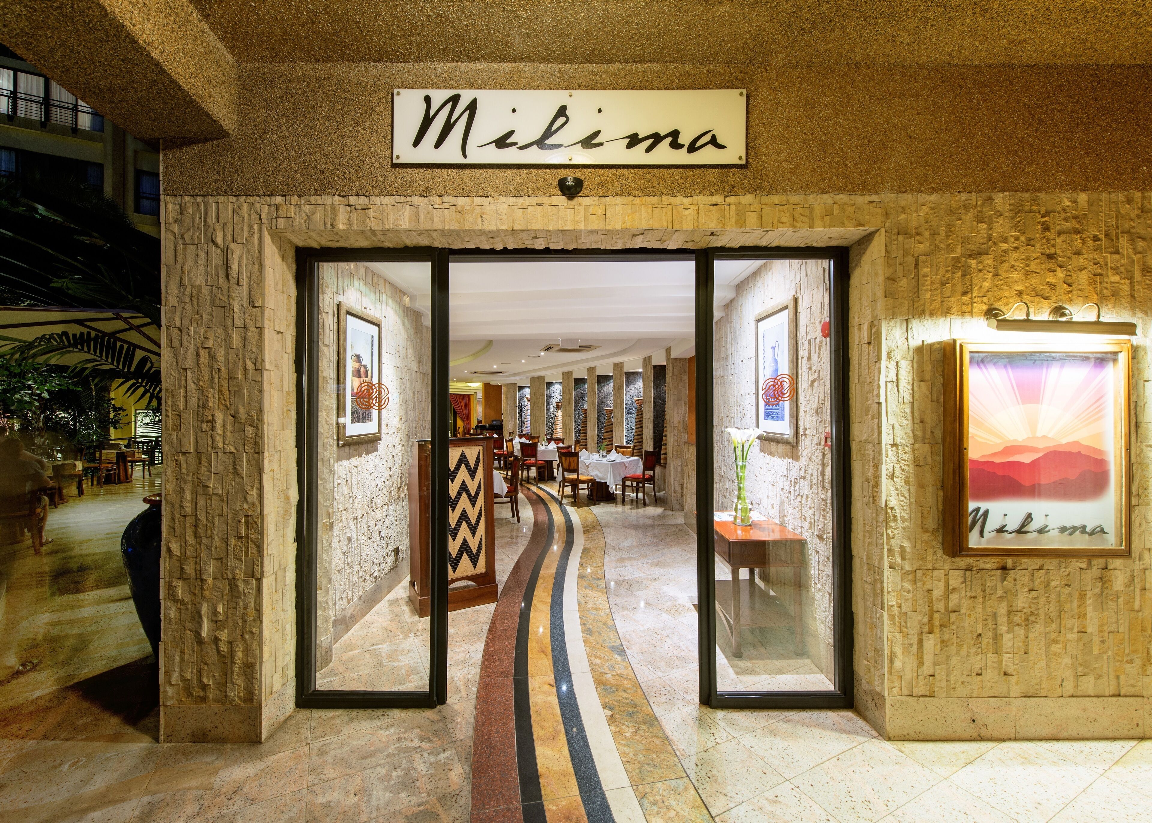 breakfast, lunch and dinner served