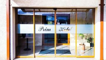 Voorkant van accommodatie