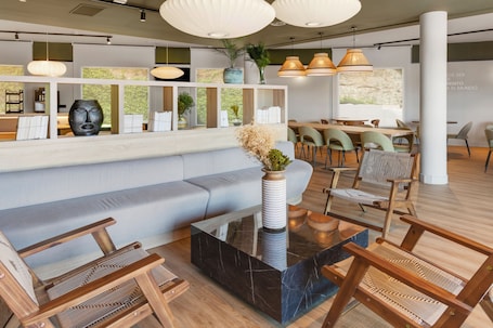 Sala de estar en el lobby