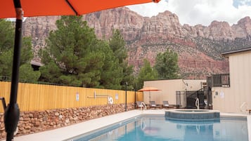 Seasonal outdoor pool