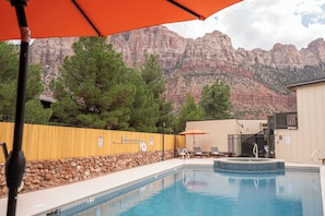 Seasonal outdoor pool