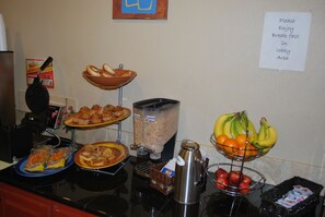 Kontinental frokost er inkludert hver dag