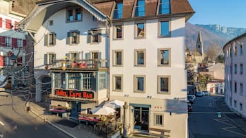 Façade de l’hébergement