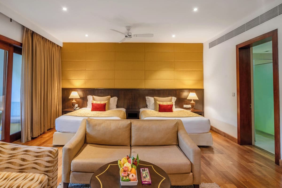 family suite | 1 bedroom, premium bedding, minibar, in-room safe