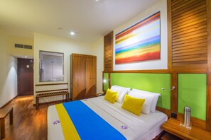 1 ห้องนอน, มินิบาร์, ตู้นิรภัยในห้องพัก, ตกแต่งพิเศษโดยเฉพาะ