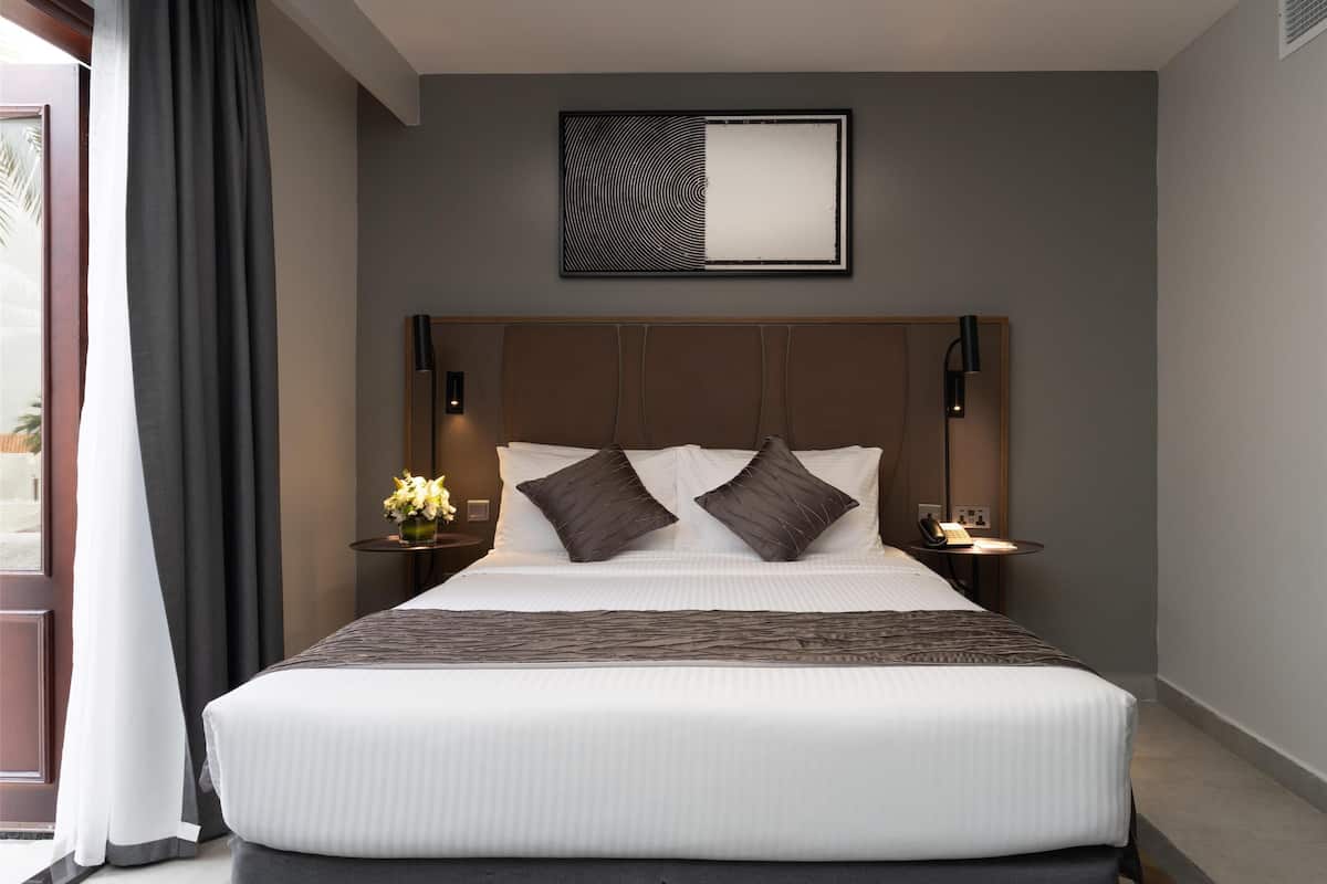 2 slaapkamers, lakens van Egyptisch katoen, luxe beddengoed