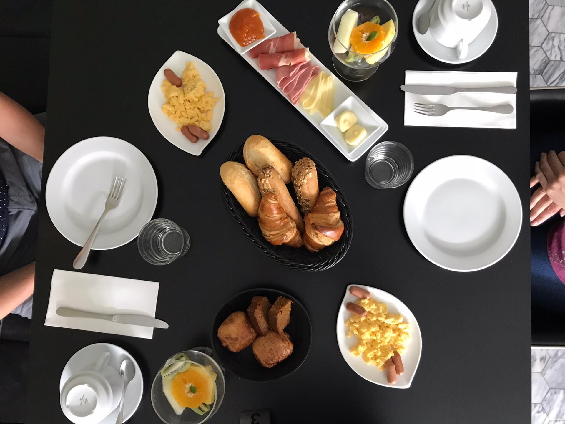 吃到飽自助式早餐
