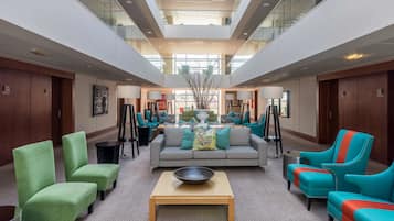 Sala de estar en el lobby