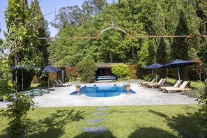 Seasonal outdoor pool