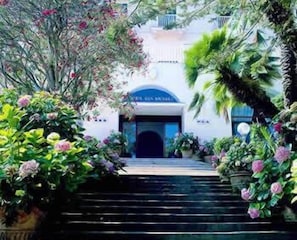 Entrada de la propiedad