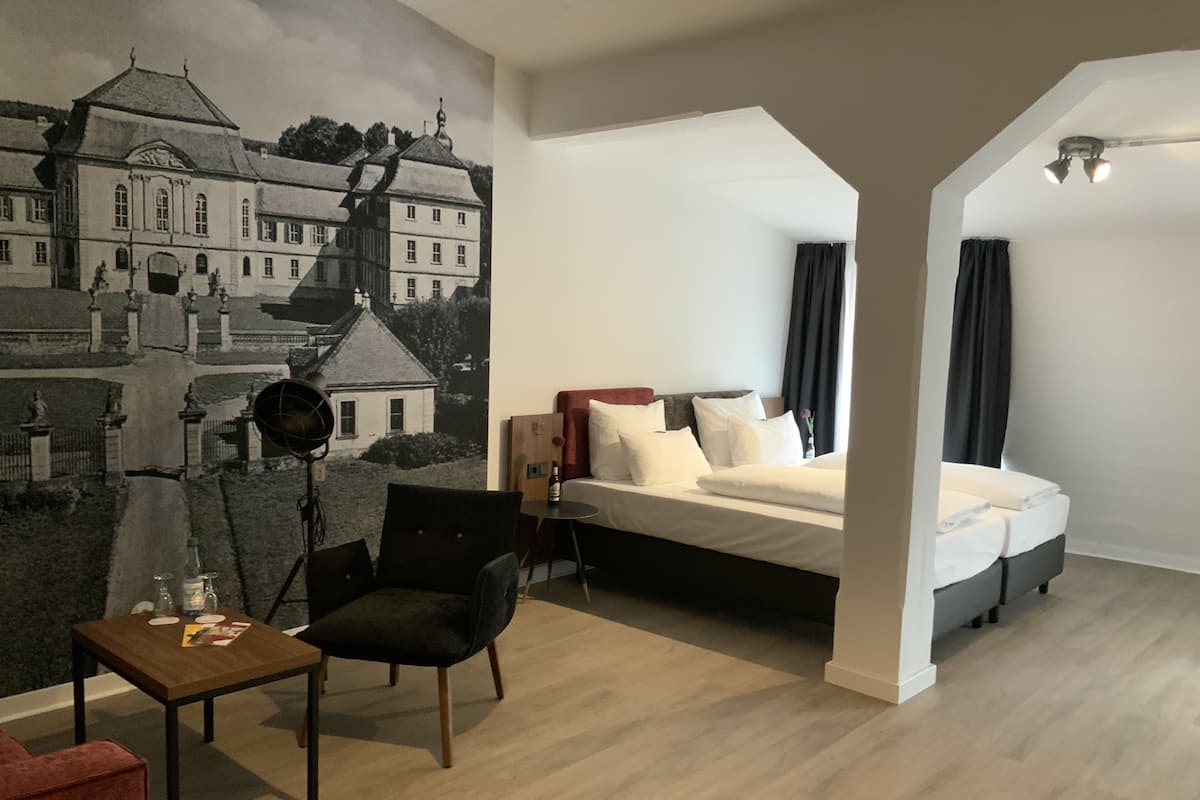 Phòng Deluxe | 1 phòng ngủ, bộ đồ giường cao cấp, két bảo mật tại phòng, bàn