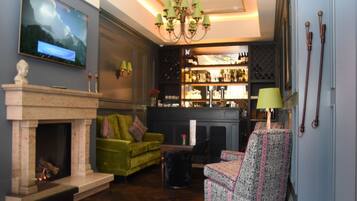 Coin salon dans le hall