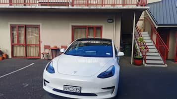 Fassade der Unterkunft