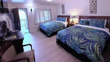 Standardværelse - 2 queensize-senge | Premium-sengetøj, senge med madrasser af memory foam, minibar