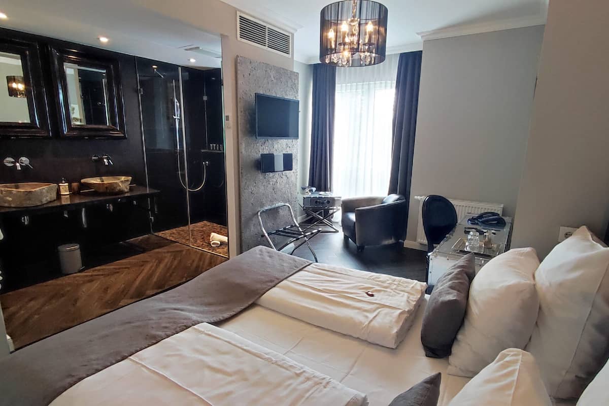 deluxe double room | 1 bedroom, premium bedding, in-room safe, individually decorated