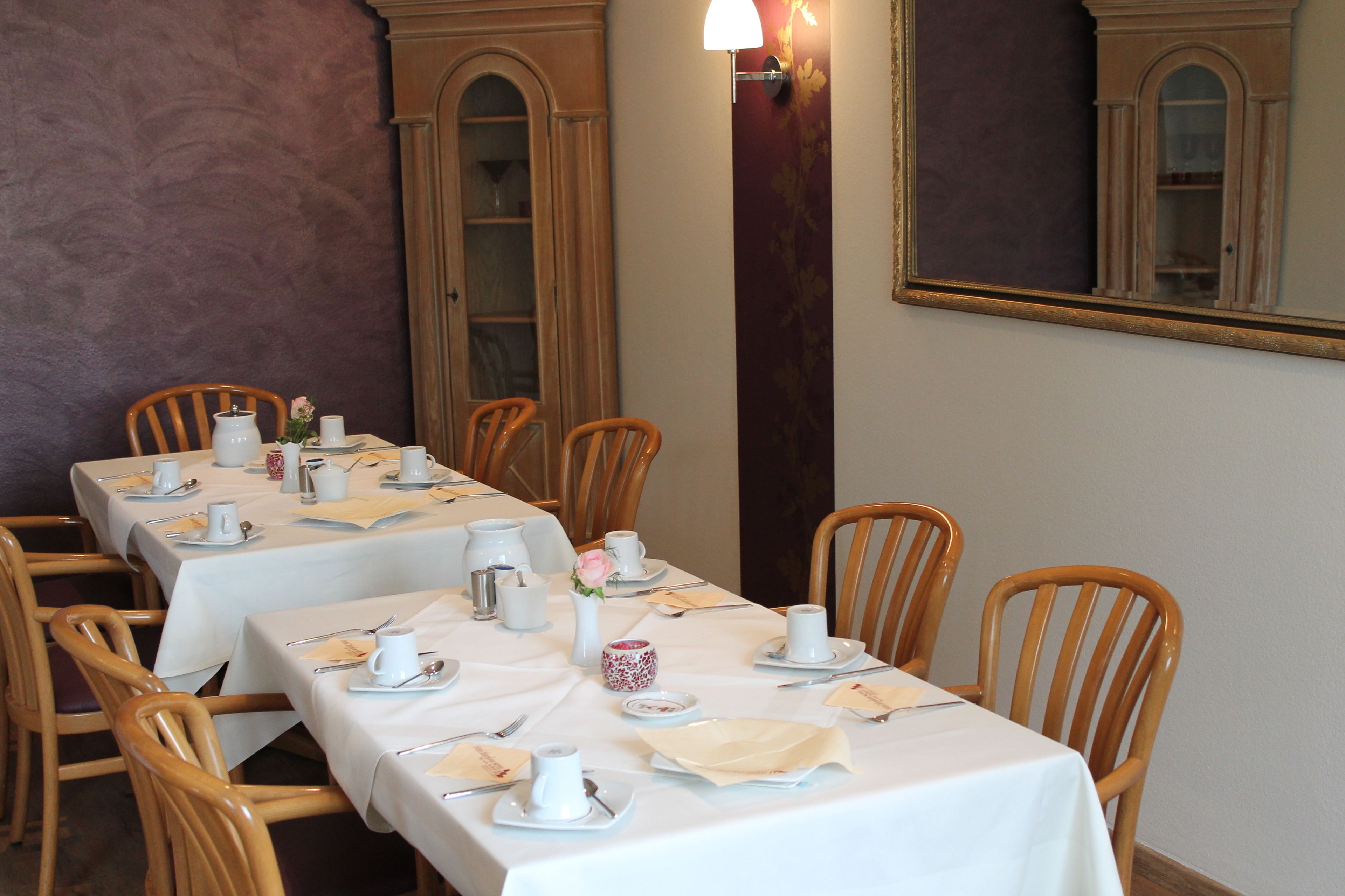 daily buffet breakfast (eur 15 per person)