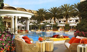 2 outdoor pools, open 9:00 AM to 6:00 PM, cabanas (surcharge) - Encore at Wynn Las Vegas (Las Vegas)